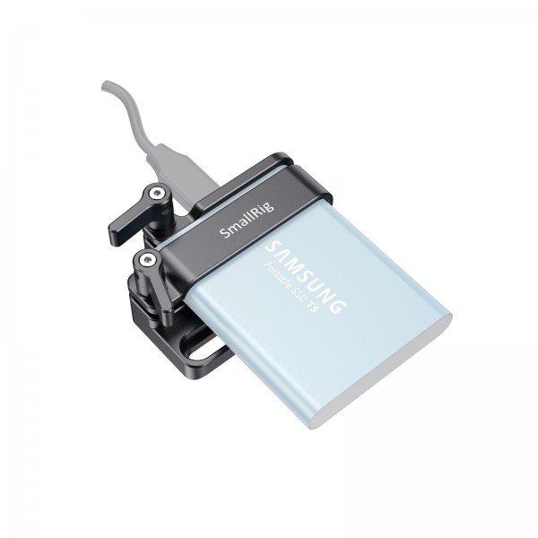 SmallRig Samsung T5 SSD Mount for BMPCC 4K/6K and ...